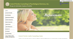 Desktop Screenshot of counseling-health.com