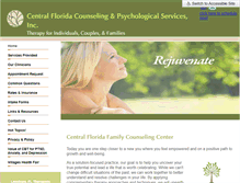 Tablet Screenshot of counseling-health.com